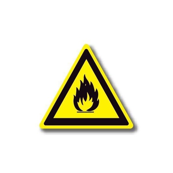 Ergomat 17in TRIANGLE SIGNS - Open Flame DSV-SIGN 289 #5039 -UEN - main